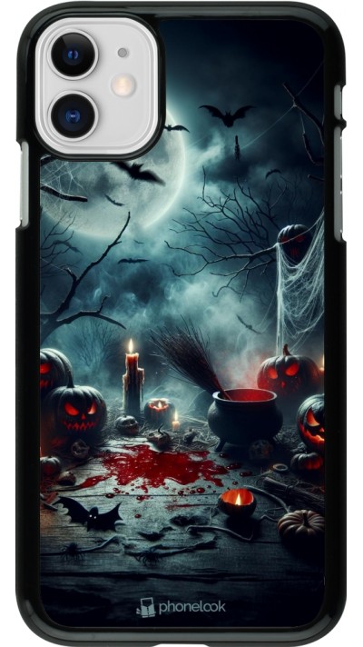 Coque iPhone 11 - Halloween 2024 Dark Moon