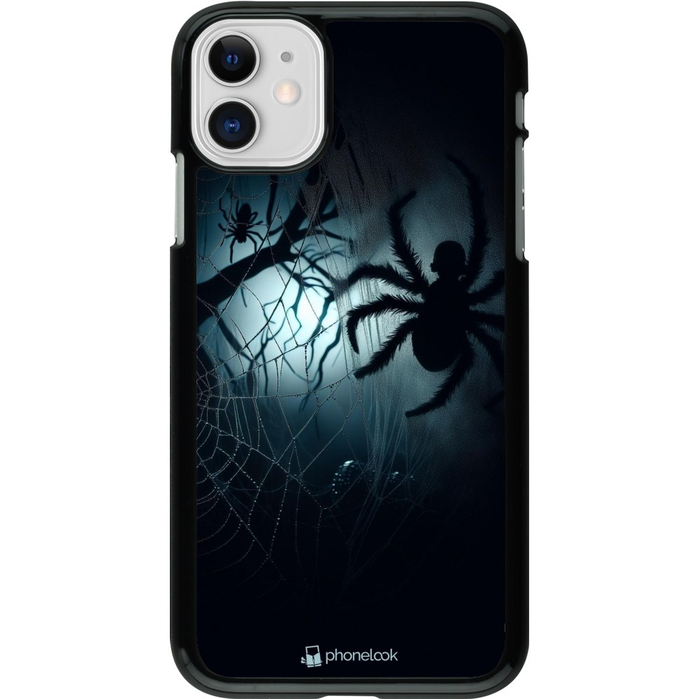 Coque iPhone 11 - Halloween 2024 Dark Spider