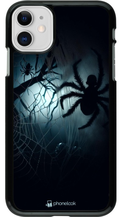 Coque iPhone 11 - Halloween 2024 Dark Spider