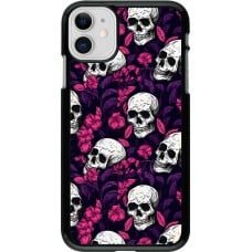 Coque iPhone 11 - Halloween 2024 romantic skulls