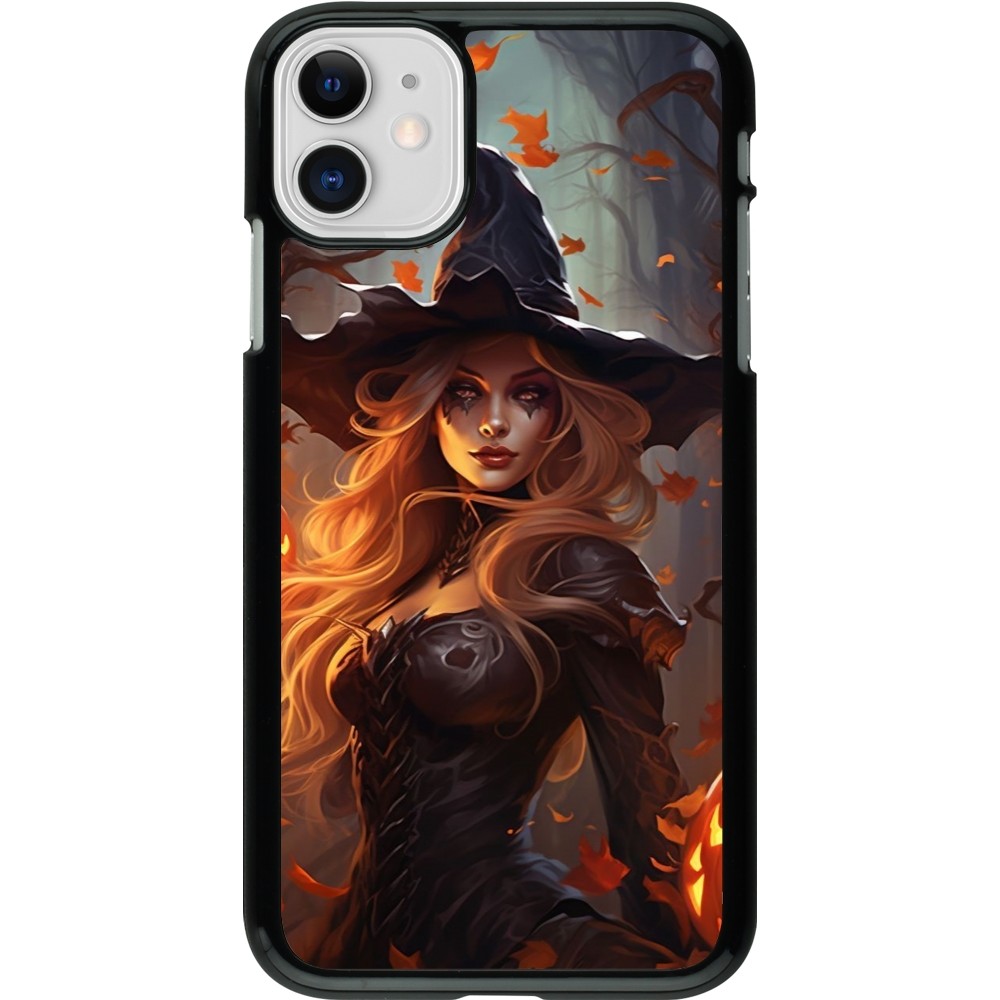 Coque iPhone 11 - Halloween 2024 sexy witch