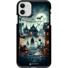 Coque iPhone 11 - Halloween Spookville