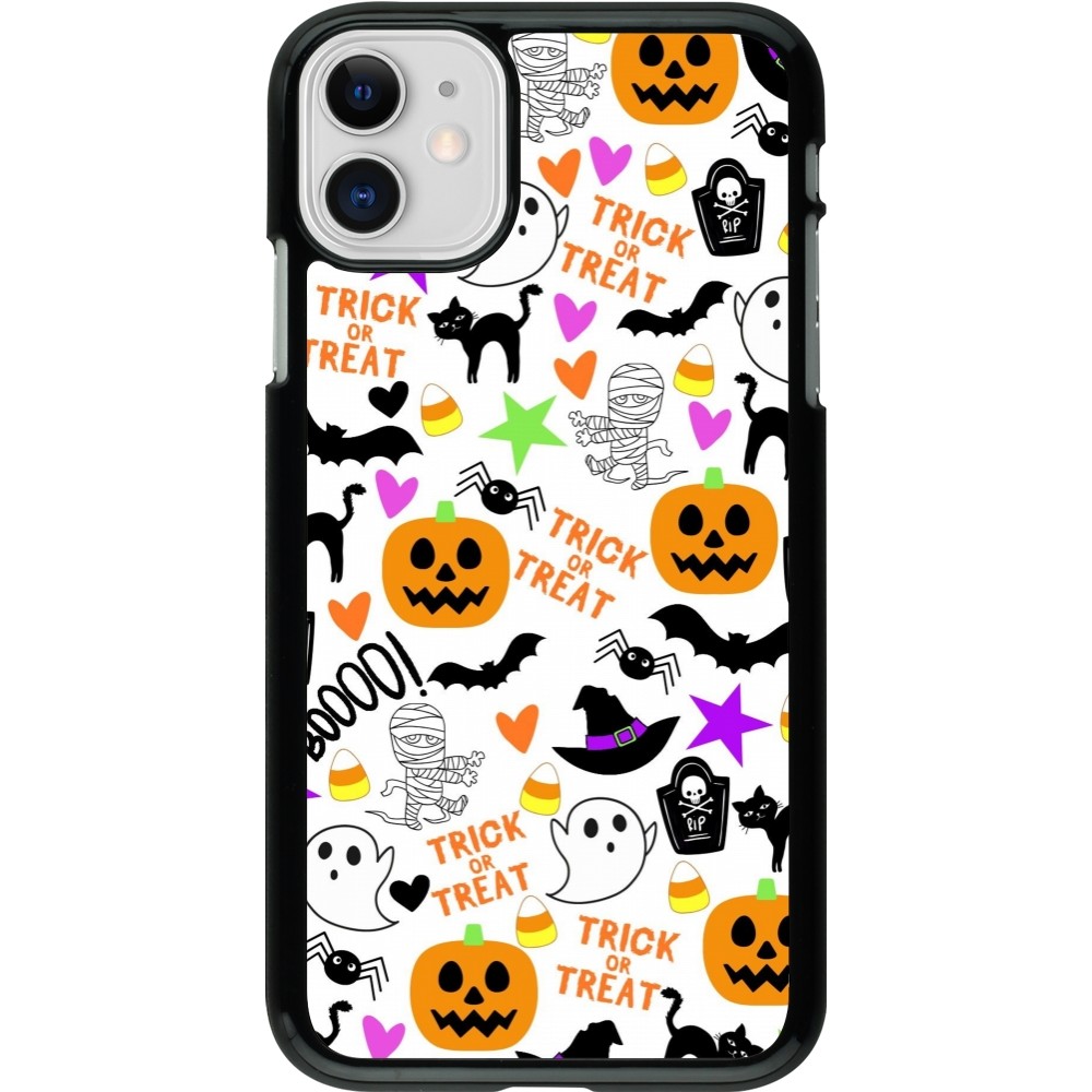 Coque iPhone 11 - Halloween 2024 trick or treat