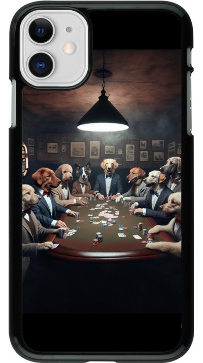 Coque iPhone 11 - Les pokerdogs