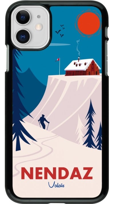 Coque iPhone 11 - Nendaz Cabane Ski