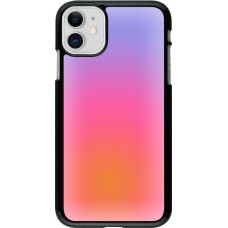 iPhone 11 Case Hülle - Orange Pink Blue Gradient