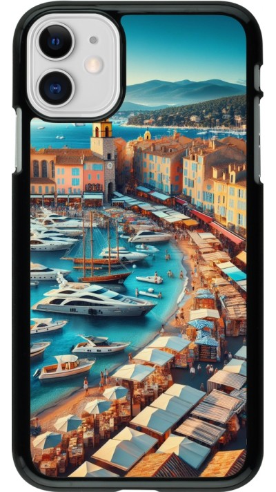 Coque iPhone 11 - Saint-Tropez Beach