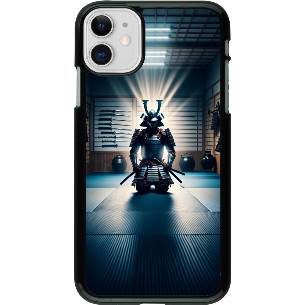 Coque iPhone 11 - Samouraï en prière