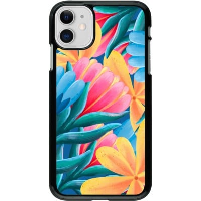 Coque iPhone 11 - Spring 23 colorful flowers