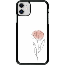 Coque iPhone 11 - Spring 23 minimalist flower