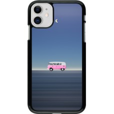 Coque iPhone 11 - Spring 23 pink bus