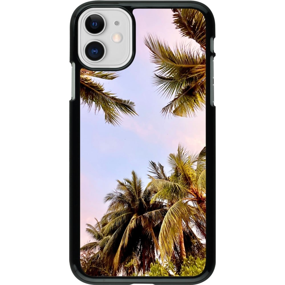 Coque iPhone 11 - Summer 2023 palm tree vibe