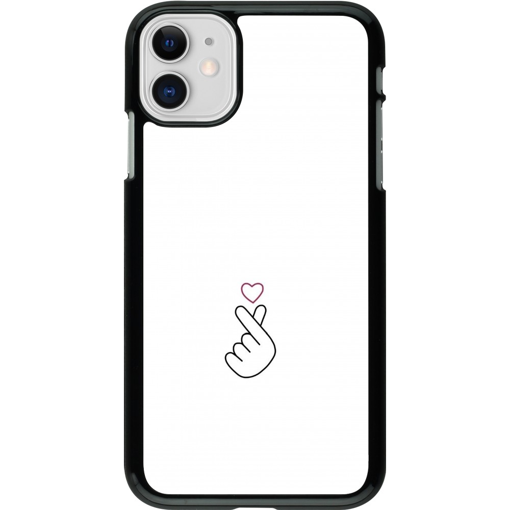 Coque iPhone 11 - Valentine 2024 heart by Millennials