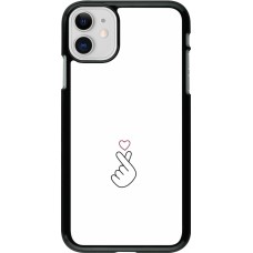 Coque iPhone 11 - Valentine 2024 heart by Millennials