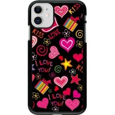 Coque iPhone 11 - Valentine 2023 love symbols