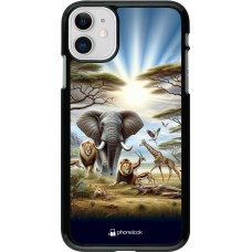 Coque iPhone 11 - Vie sauvage africaine