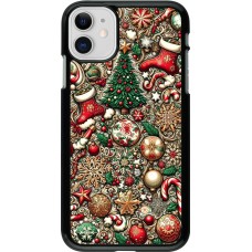 Coque iPhone 11 - Noël 2023 micro pattern