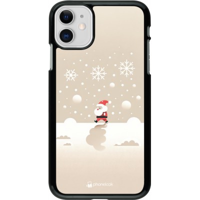 Coque iPhone 11 - Noël 2023 Minimalist Santa