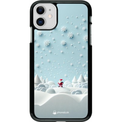 Coque iPhone 11 - Noël 2023 Petit Père Flocon