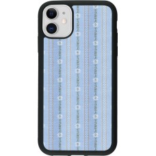 Coque iPhone 11 - Silicone rigide noir Edel- Weiss