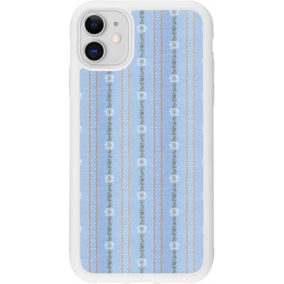 Coque iPhone 11 - Silicone rigide blanc Edel- Weiss