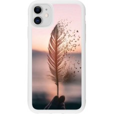 Coque iPhone 11 - Silicone rigide blanc Hello September 11 19