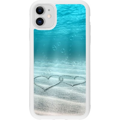 Coque iPhone 11 - Silicone rigide blanc Summer 18 19