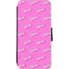 Coque iPhone 11 - Wallet noir Barbie Pattern