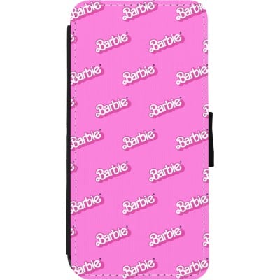 Coque iPhone 11 - Wallet noir Barbie Pattern