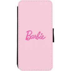 Coque iPhone 11 - Wallet noir Barbie Text