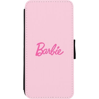 Coque iPhone 11 - Wallet noir Barbie Text