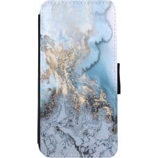 Coque iPhone 11 - Wallet noir Marble 04