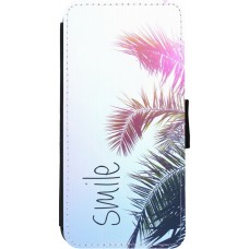 Coque iPhone 11 - Wallet noir Smile 05