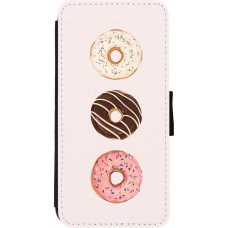 Coque iPhone 11 - Wallet noir Spring 23 donuts