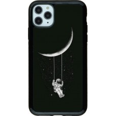 Coque iPhone 11 Pro Max - Hybrid Armor noir Astro balançoire