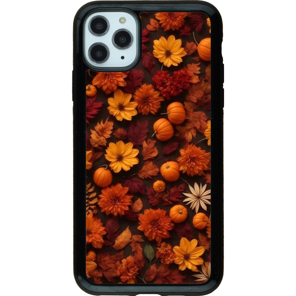 Coque iPhone 11 Pro Max - Hybrid Armor noir Autumn 2024 potpourri