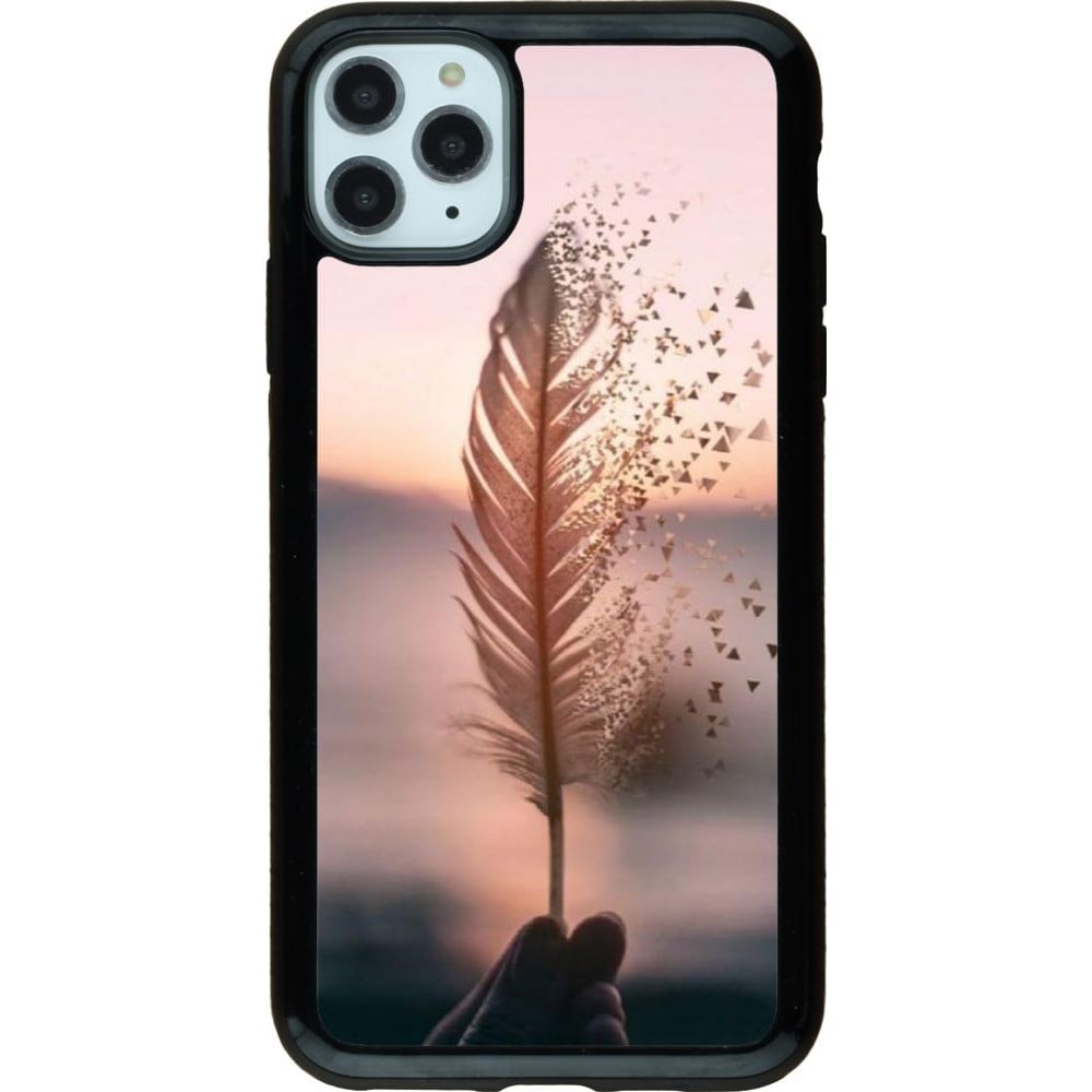 Coque iPhone 11 Pro Max - Hybrid Armor noir Hello September 11 19