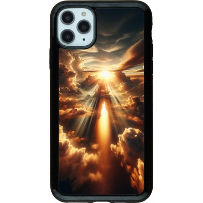 Coque iPhone 11 Pro Max - Hybrid Armor noir Lueur Céleste Zenith