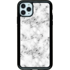 Coque iPhone 11 Pro Max - Hybrid Armor noir Marble 01