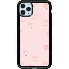 Coque iPhone 11 Pro Max - Hybrid Armor noir Mom 2023 your are magical