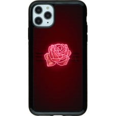 Coque iPhone 11 Pro Max - Hybrid Armor noir Spring 23 neon rose