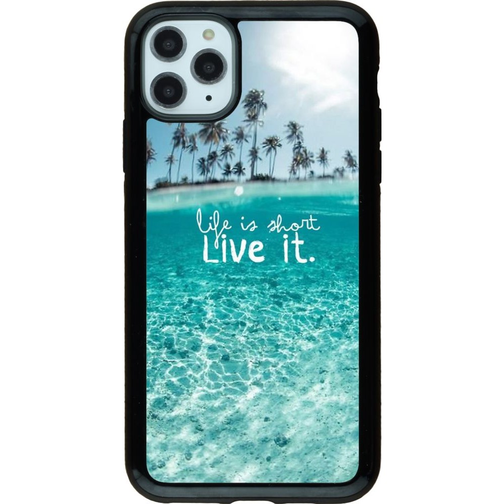 Coque iPhone 11 Pro Max - Hybrid Armor noir Summer 18 24