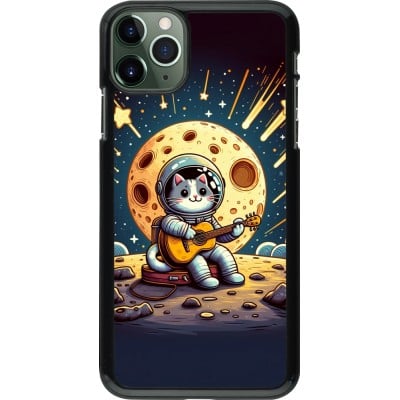 Coque iPhone 11 Pro Max - AstroCat RockLune