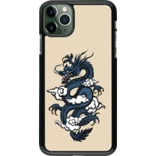 Coque iPhone 11 Pro Max - Blue Dragon Tattoo