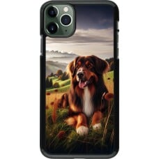 Coque iPhone 11 Pro Max - Chien Campagne Suisse