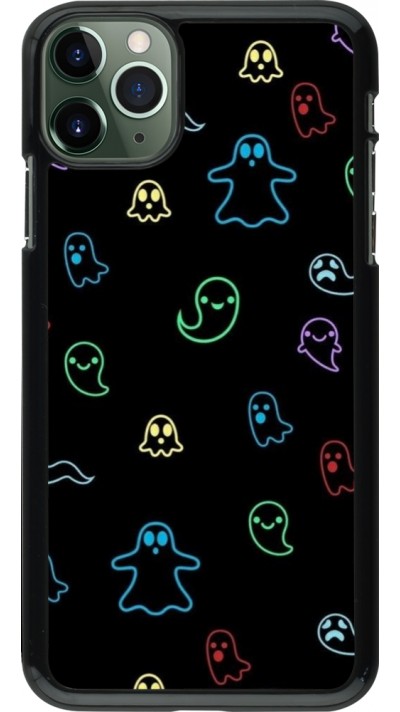 Coque iPhone 11 Pro Max - Halloween 2024 colorful ghosts