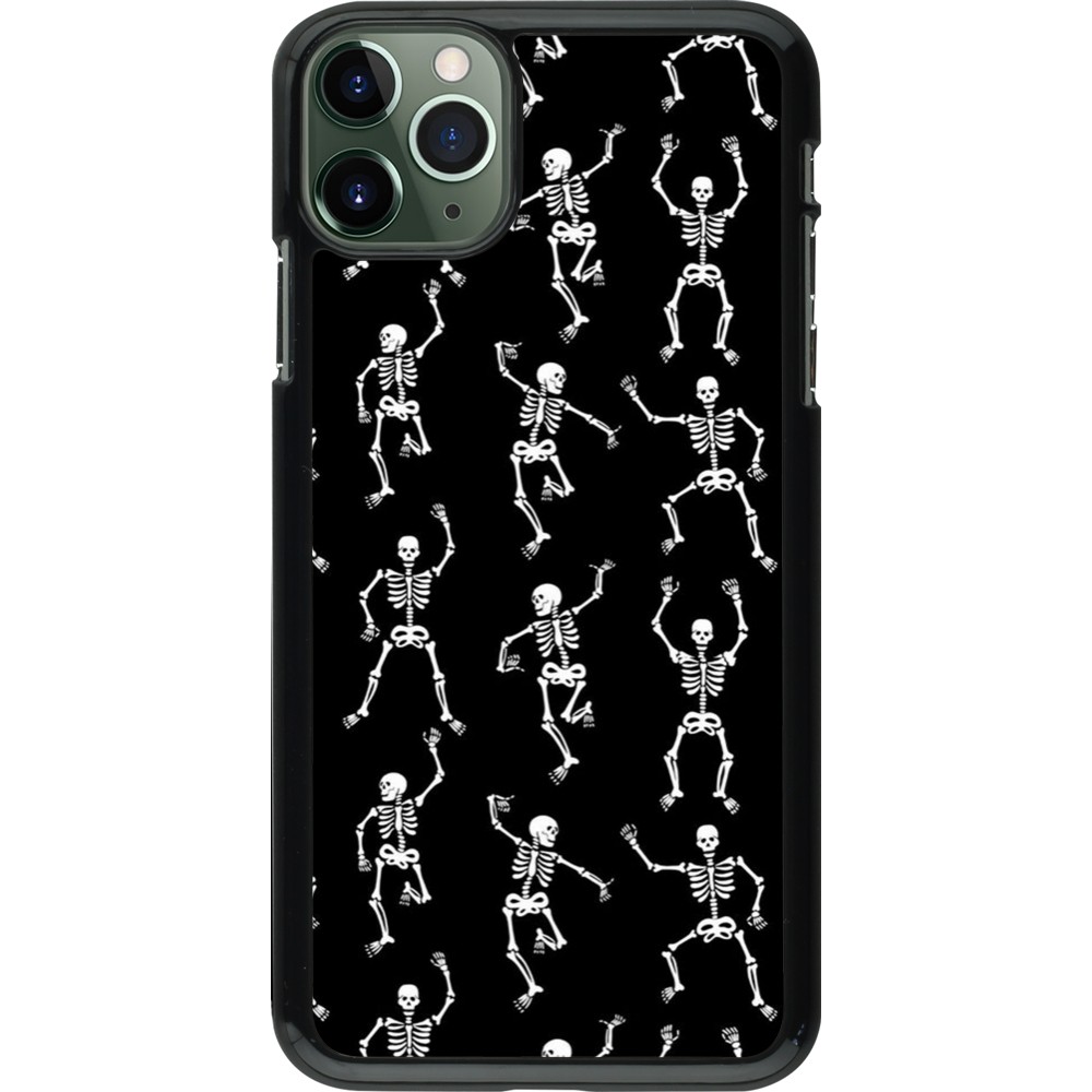 Coque iPhone 11 Pro Max - Halloween 2024 dancing skeleton