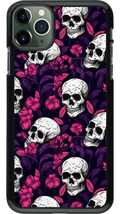 Coque iPhone 11 Pro Max - Halloween 2024 romantic skulls