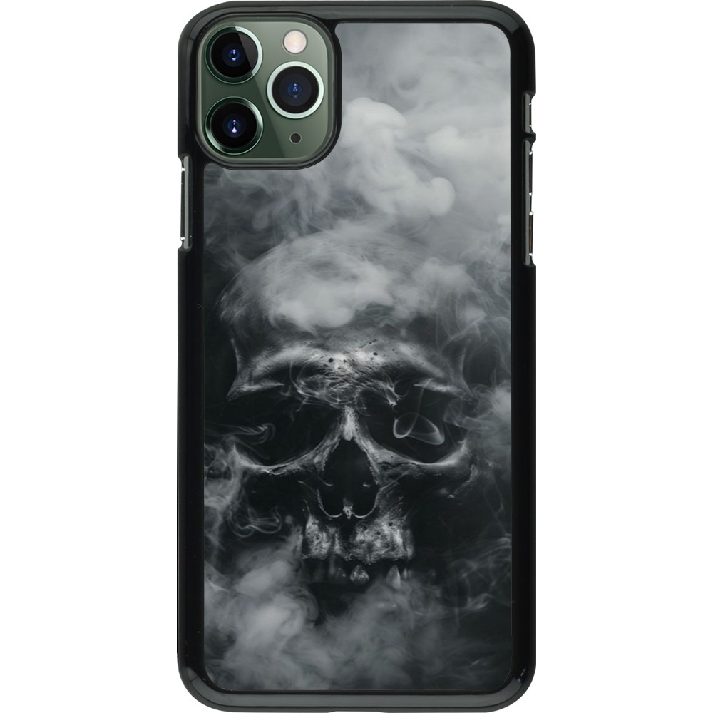 Coque iPhone 11 Pro Max - Halloween 2024 smoky skull