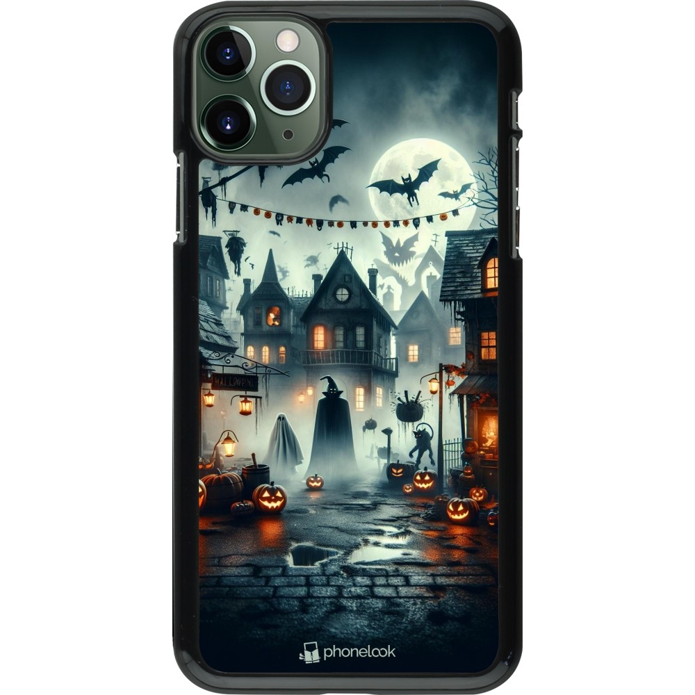 Coque iPhone 11 Pro Max - Halloween Spookville